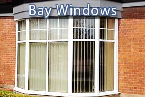 replacement bay double glazed windows in chesterfield close up