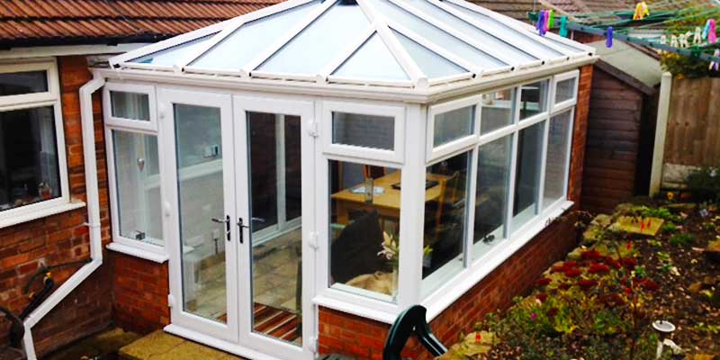 conservatories in sheffield close up