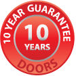 doors 10 year guarantee