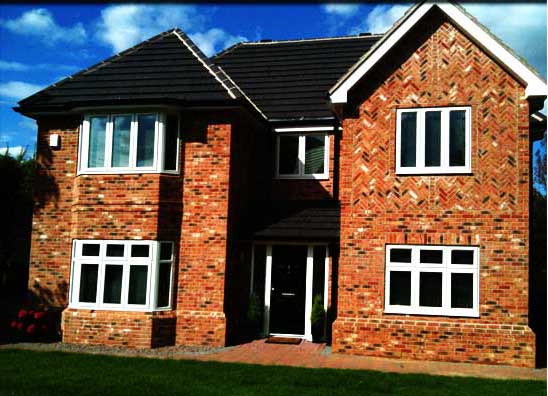 double glazing windows on a lovely large family home in sheffield