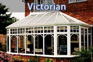 victorian conservatory showing the intricate framework on this sheffield conservatory